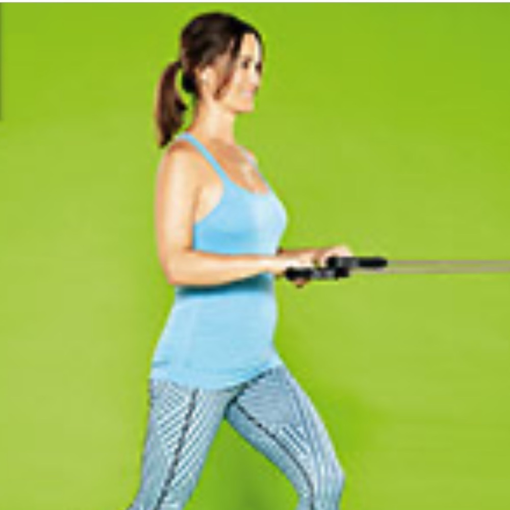 Sweaty Betty Blue Workout Top ASO Pippa Middleton XS